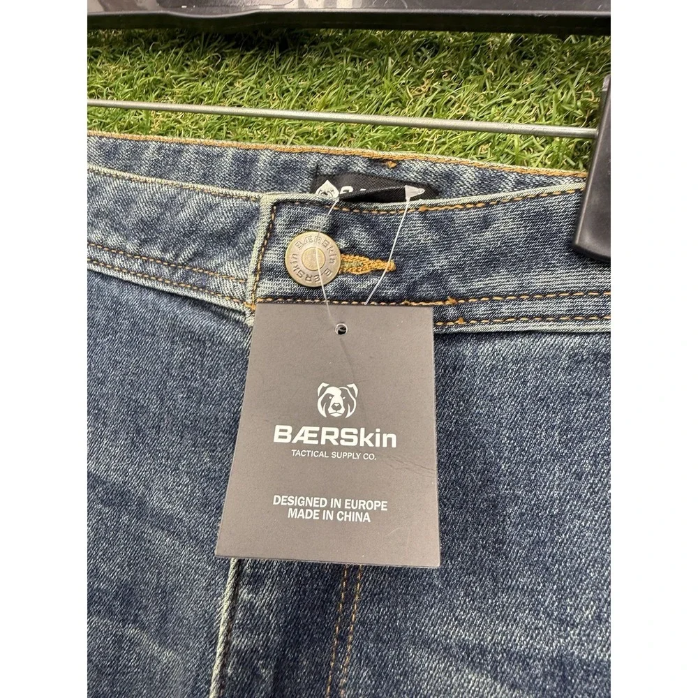 Baer Skin Jeans Mens 46 46x30 Workwear Dark Wash Casual Durable Stretch NWT